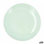 Assiette plate Luminarc Apy Paradise Verde Vert verre Ø 25 cm (24 Unités)