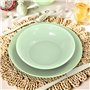 Assiette plate Luminarc Apy Paradise Verde Vert verre Ø 25 cm (24 Unités)