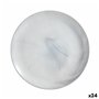Assiette plate Luminarc Diwali Granit Marb Bicolore verre Ø 25 cm (24 Unités)