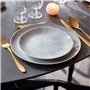 Assiette à dessert Luminarc Diwali Granit Marb Bicolore verre Ø 19 cm (24 Unités)