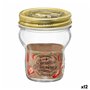 Récipient de Conservation des Aliments Bormioli Rocco Quattro Stagioni Transparent 270 ml (12 Unités)