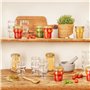 Récipient de Conservation des Aliments Bormioli Rocco Quattro Stagioni Transparent 270 ml (12 Unités)