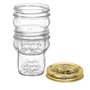 Récipient de Conservation des Aliments Bormioli Rocco Quattro Stagioni Transparent 270 ml (12 Unités)