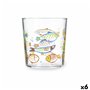 Verre d'eau Luminarc Peces Multicouleur verre Poissons 360 ml (6 Unités)