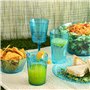 Assiette plate Quid Gaia Turquoise Plastique Ø 26 cm (12 Unités)