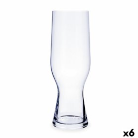 Verre à bière Bohemia Crystal Premiere Craft Transparent verre 550 ml (6 Unités)