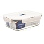 Boîte à lunch hermétique Luminarc Baltic Crème verre 1,22 L (6 Unités)