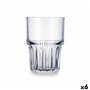 Verre Quid Cubik Transparent verre 390 ml (6 Unités)