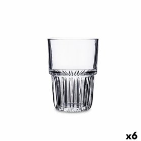 Verre Quid Cubik Transparent verre 310 ml (6 Unités)