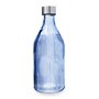 Bouteille d'eau Quid Maison Blue marine verre 1 L (12 Unités)