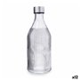Bouteille d'eau Quid Maison Gris verre 1 L (12 Unités)