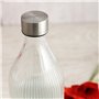 Bouteille d'eau Quid Maison Gris verre 1 L (12 Unités)