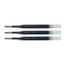 PILOT Lot de 3 Recharges pour bille MR BRFN-10 Pointe Moyenne Bleu