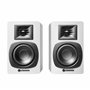 Audio-Technica AT-SP3XWH Enceintes de bibliothèque amplifiées