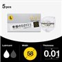 Sagami Préservatif original en polyuréthane 0,01 L 58 mm