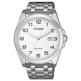 Citizen Men's Analogique Eco-Drive Montre avec Bracelet en Acier Inoxydable BM7108-81A