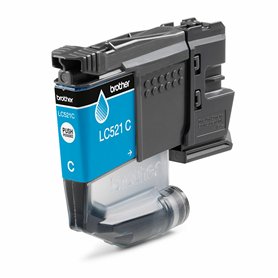 Cartouche d'encre originale Brother LC521C Cyan