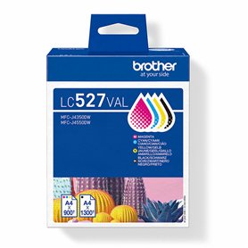 Cartouche d'encre originale Brother LC527VAL Multicouleur (4 Unités)