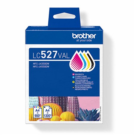 Cartouche d'encre originale Brother LC527VAL Multicouleur (4 Unités)