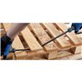 Draper Lot de 4 leviers souples, Noir