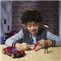 Figurine Miles Morales Bolide de course Remix, Marvel Spider-Man VenomVersus Epic World of Action, des 4 ans