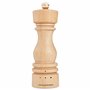 Cole & Mason London Moulin à sel – Shaker à épices rechargeable avec un design en bois de qualité supérieure – Réglable pour ass