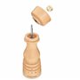 Cole & Mason London Moulin à sel – Shaker à épices rechargeable avec un design en bois de qualité supérieure – Réglable pour ass