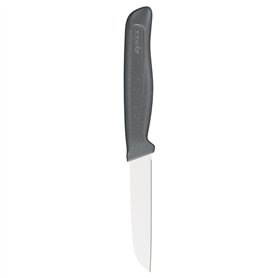 Zyliss - Couteau à Légumes en Acier Inoxydable Allemand Tranchant de 9 Cm-3. 5 Pouces avec Manche Antidérapant en Paille de Blé
