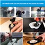 GLASS POLISH 14054 Pâte à polir professionnelle pour toutes surfaces en verre 2,3 microns 100 ML