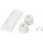Bulk Hardware BH02004 Accroche serviette/torchon double avec vis