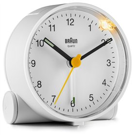 Braun BC01 - Réveil de voyage analogique - Blanc