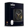 Braun Réveil analogique Classique avec Fonction Snooze et lumière, Mouvement de Balayage à Quartz Silencieux, bip de l’Alarme en