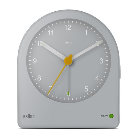 Braun Réveil analogique Classique avec répétition (Fonction Snooze) et rétroéclairage continu