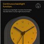 Braun Réveil analogique Classique avec répétition (Fonction Snooze) et rétroéclairage continu, Mouvement Silencieux à Quartz, bi