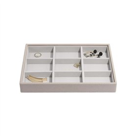 Stackers Boucles d'oreilles classiques Taupe