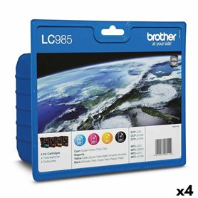 Cartouche d'encre originale Brother DCP-J315W Cyan (4 Unités)