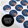 AVERY - 240 étiquettes blanches 40mm Rondes