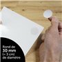 AVERY - 480 étiquettes Jet d'encre blanches brillant 30mm Rondes