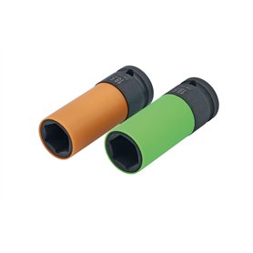 Laser 8618 Wheel Nut Socket Set 18.5 & 19.5mm