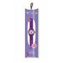 Tikkers - TK0041 - Montre Fille - Quartz Analogique - Bracelet Caoutchouc Violet