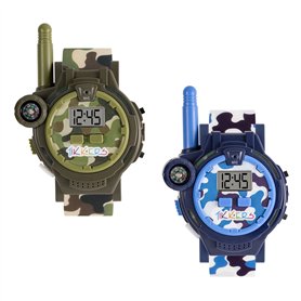 Tikkers TKWALKIE-0001 Montre Talkie-walkie numérique pour Enfants Motif Camouflage
