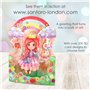 SANTORO Carte de vœux pop-up 3D – Princesse de conte de fées – Pour enfants, famille, anniversaire, occasion spéciale