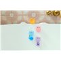 Munchkin Jouet de Bain Falls avec Ventouses | Jeu de Chute Multicolore | Comprend 3 Jouets Interactifs & 1 Tasse Verseuse | Amus