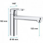 GROHE - Mitigeur évier cuisine 99,99 €