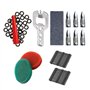 RED DRAGON Fléchettes – Lot d'accessoires professionnels en aluminium – Comprend des ailettes, des tiges, de la cire de préhensi