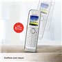Panasonic KX-TGJ322GW Duo avec répondeur (version allemande!) blanc [Version Allemande]