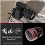 Panasonic Lumix S 28-200mm F4.0-F7.1 I Objectif Téléphoto Polyvalent Macro Plein Format S-R28200E (Zoom 200mm, Macro, Double Sta