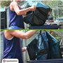 2 X Résistant Jardin Sac Déchets Ordures Superflues Pelouse Sac Imperméable Couleur vert foncé