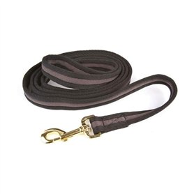 Hy Soft Webbing Leadropes One Size black/grey