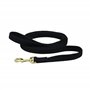 Hy Soft Webbing Leadropes One Size black/grey